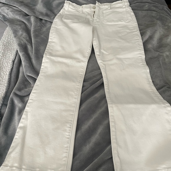 MOTHER Denim - MOTHER Cream Denim Pants